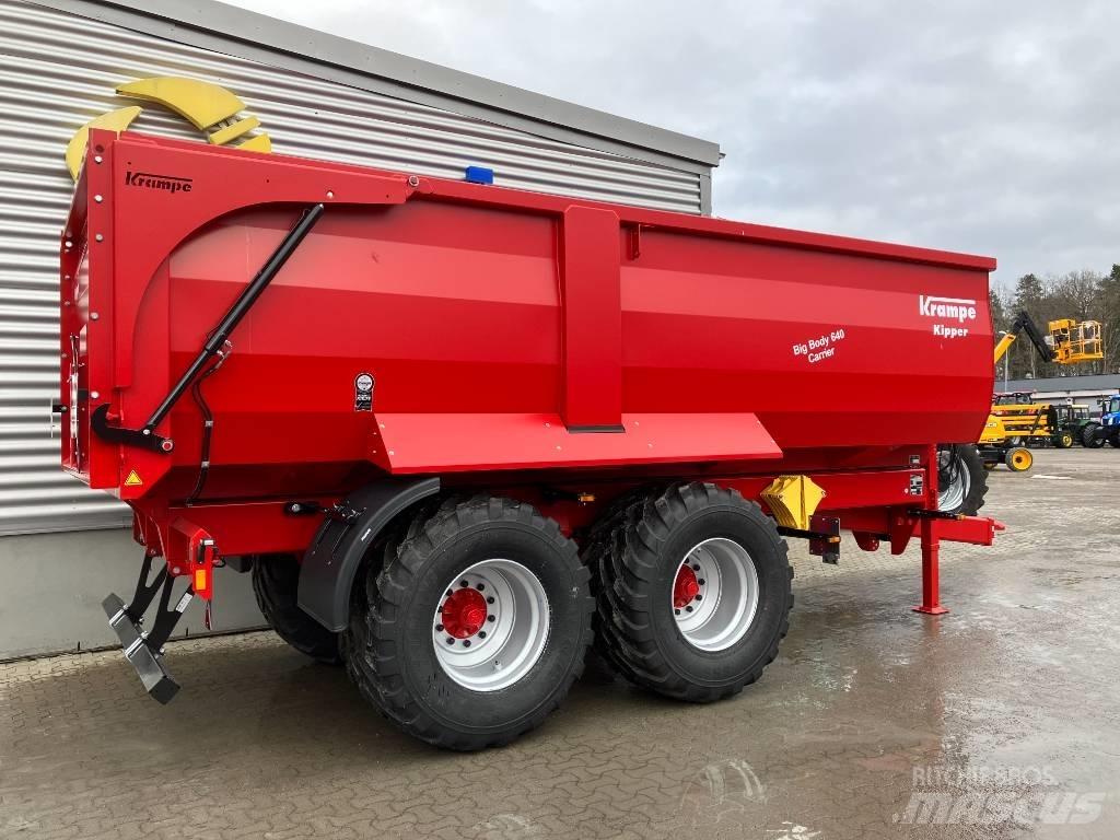 Krampe BB640 Reboques Agrícolas basculantes