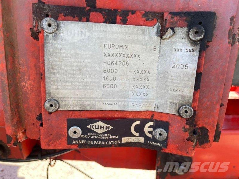 Kuhn Euromix B Alimentadores de misturadoras