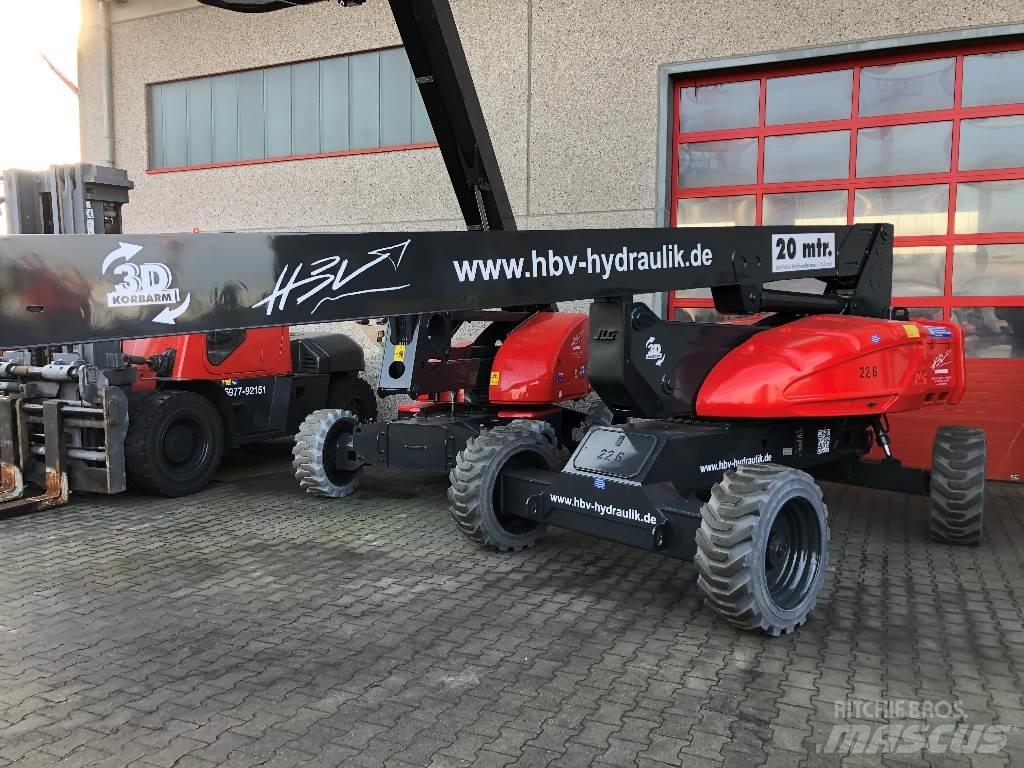 JLG E 600 JP Elevadores braços Telescópicos
