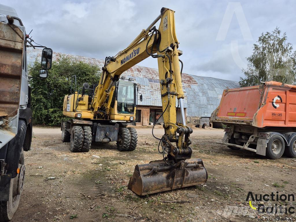 Komatsu PW160-7 Escavadoras de rodas