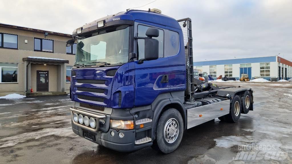 Scania R500 6X2 Camiões Ampliroll