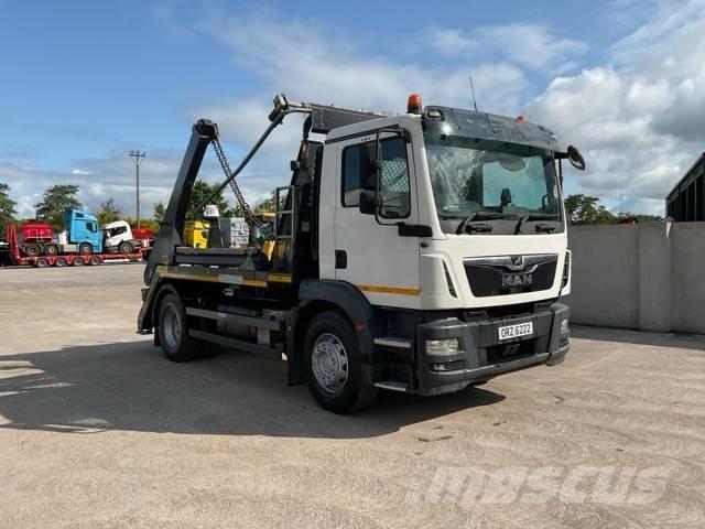 MAN TGM 18.250 Camiões multibenne