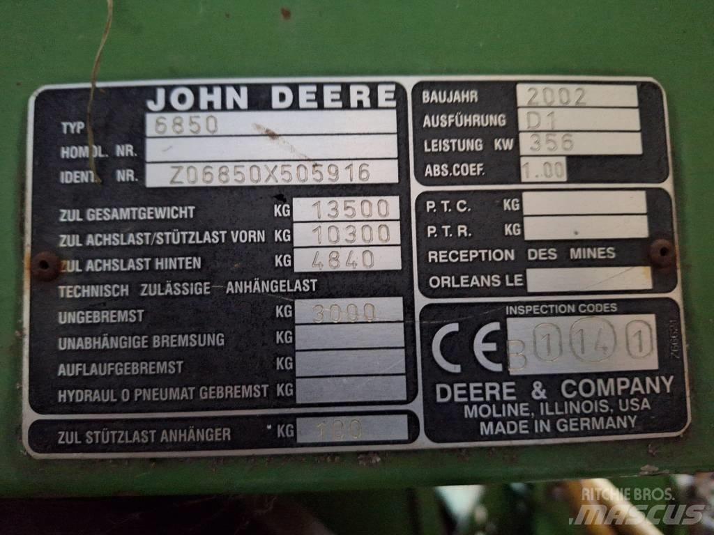 John Deere 6850 Forrageiras auto-propulsionadas
