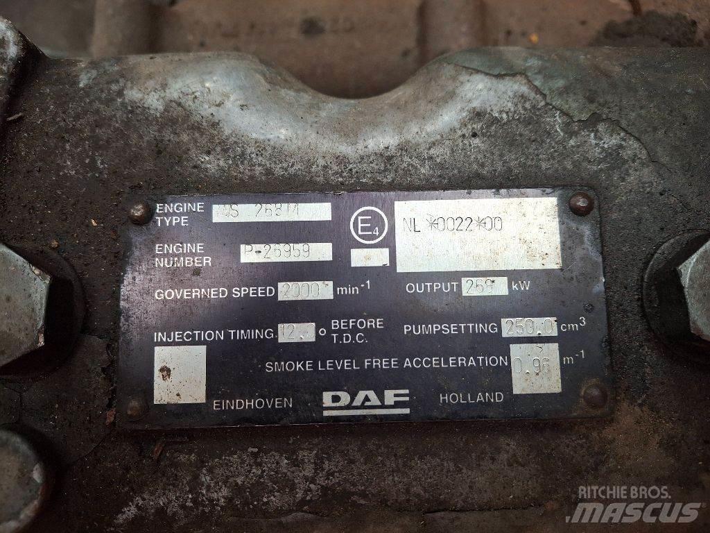 DAF WS268M Motores