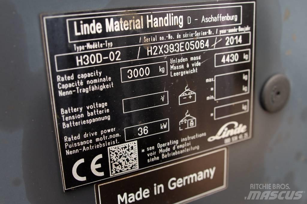 Linde H30D-02 Empilhadores Diesel