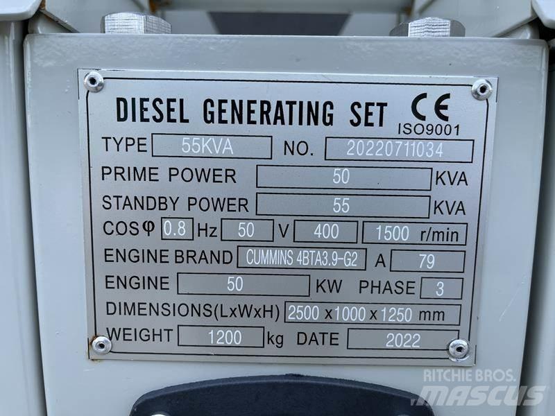 Cummins 55 kVA Geradores Diesel