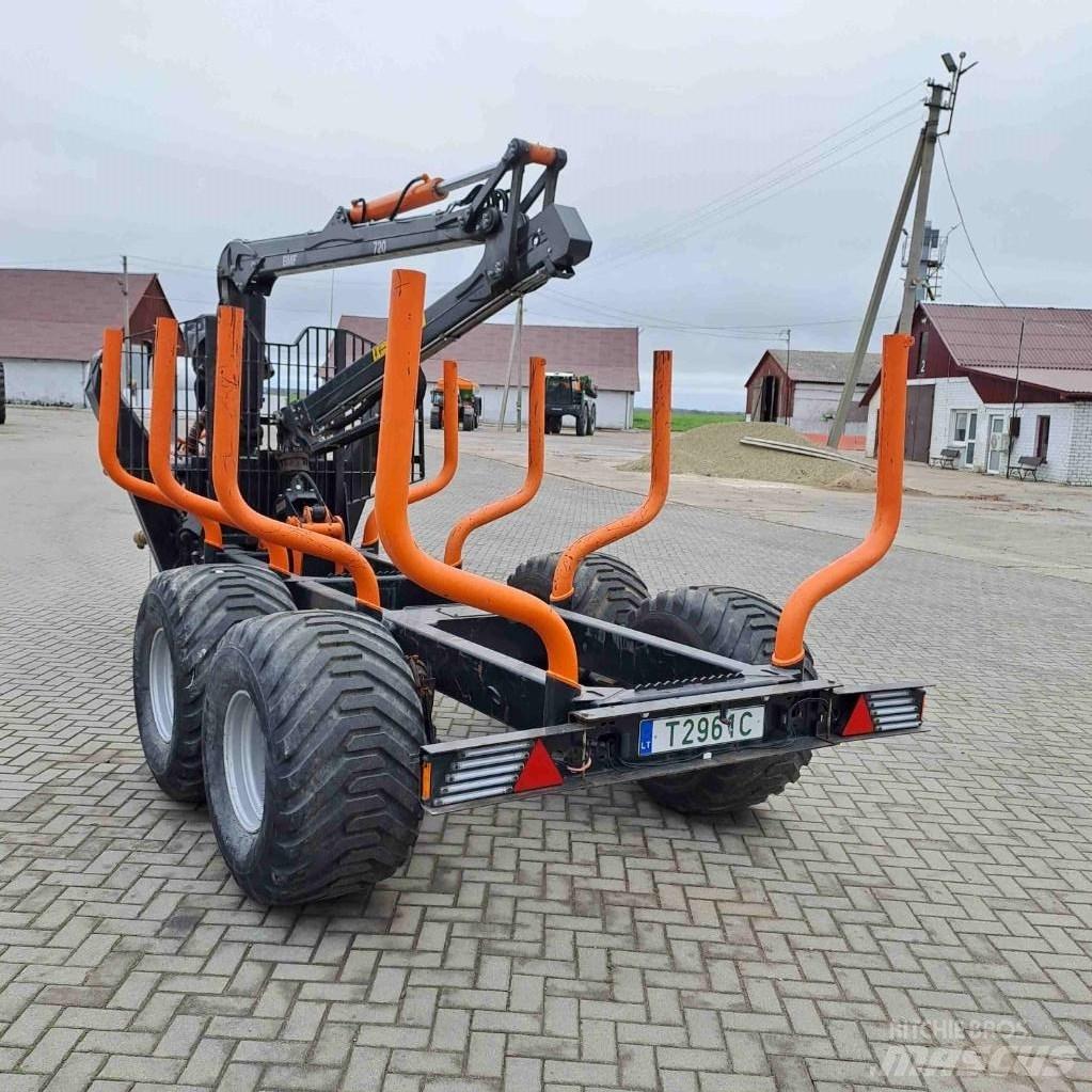 BMF 720 Reboques de transporte de troncos