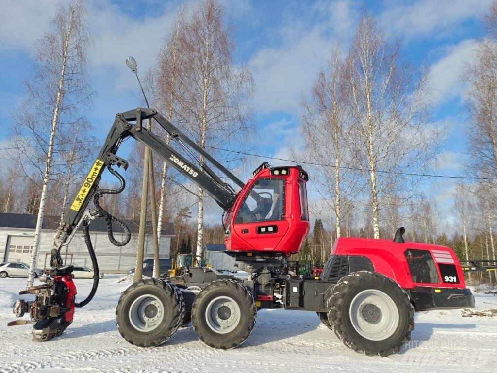 Komatsu 931 Processadores florestais