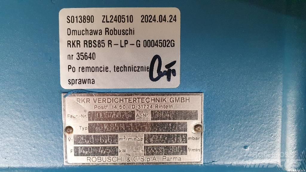 Robuschi RBS 85 Acessórios de compressor