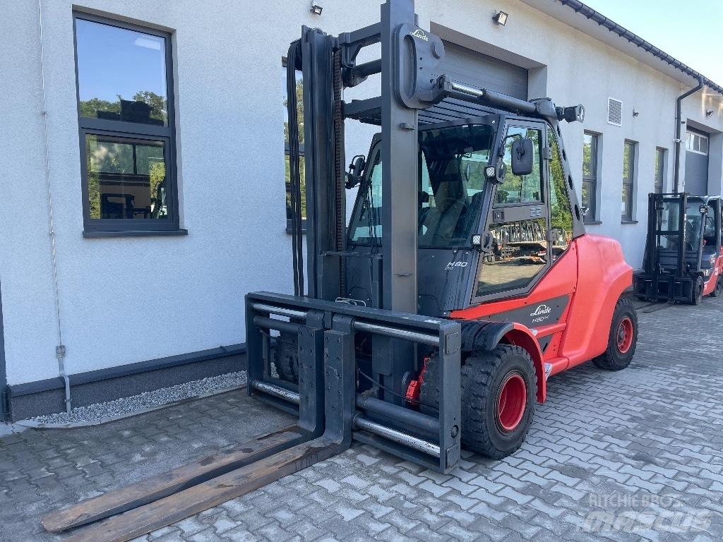 Linde H80T-03/1100 Empilhadores a gás