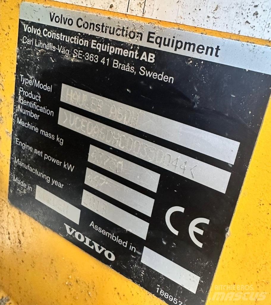 Volvo A 60 H Caminhões articulados