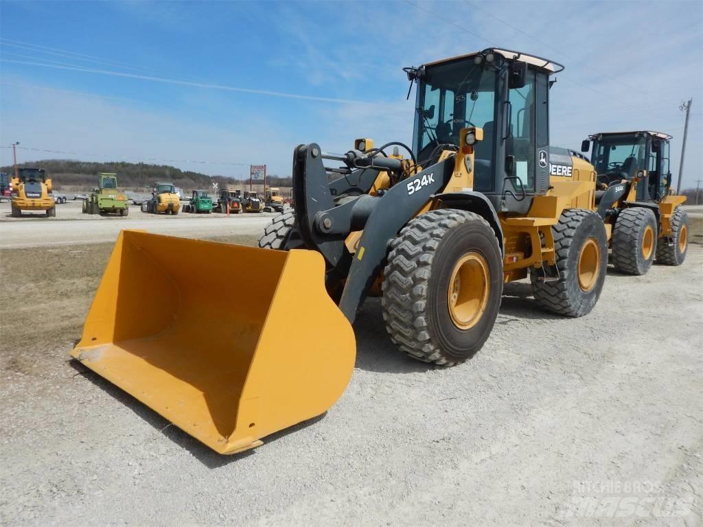 John Deere 524K Carregadeiras de rodas