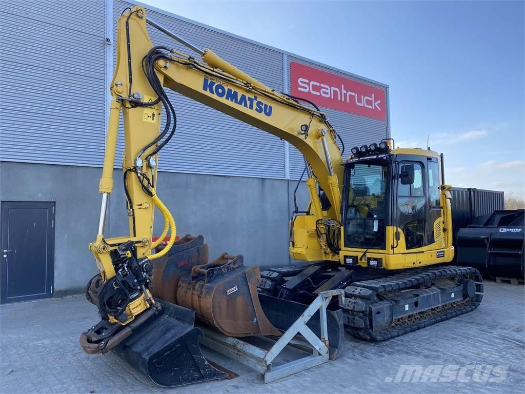 Komatsu PC138US-11 Escavadeiras de esteiras
