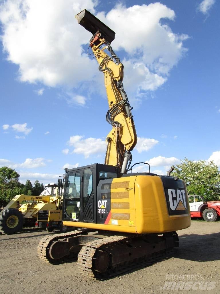 CAT 318 E L Escavadeiras de esteiras