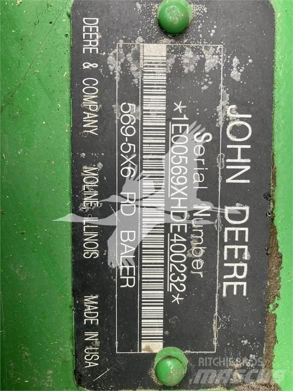 John Deere 569 Enfardadeira de rolos