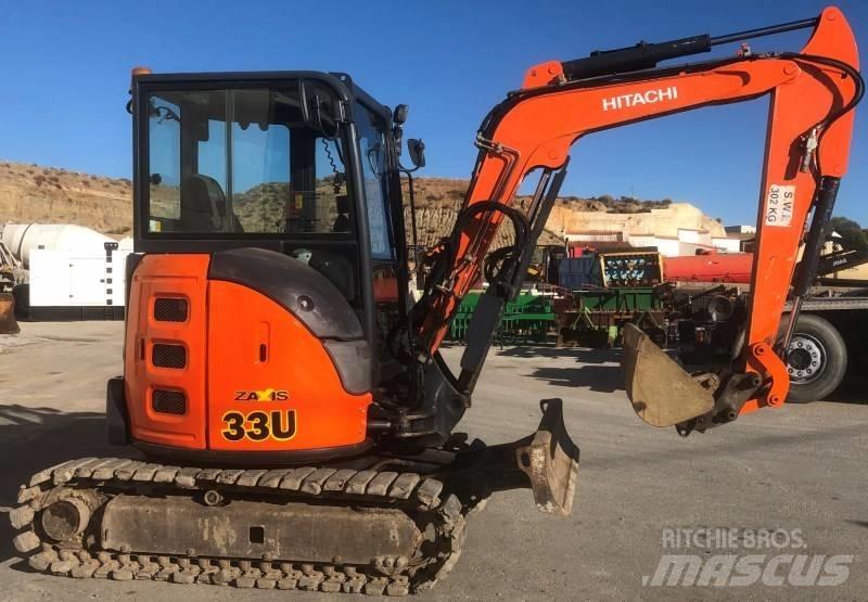 Hitachi ZX 33 U-5 A Miniescavadeiras