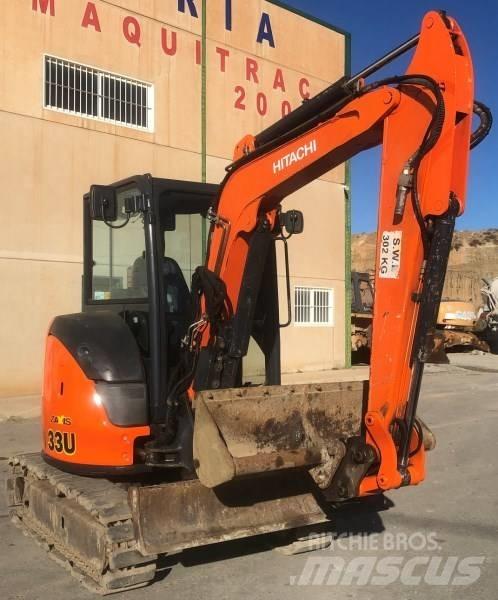 Hitachi ZX 33 U-5 A Miniescavadeiras