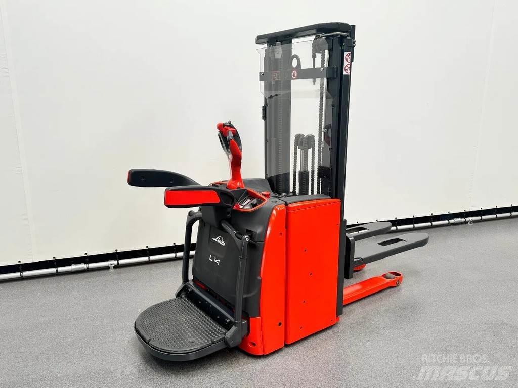 Linde L 14 AP Empilhador para operador externo