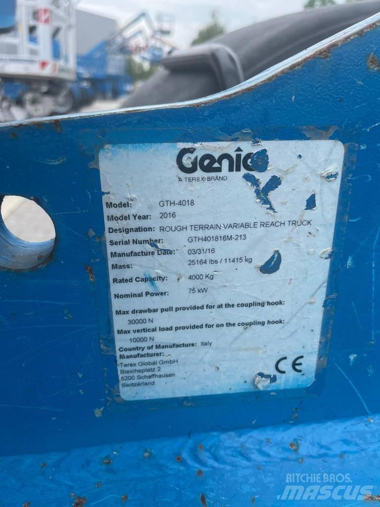 Genie GTH 4018 Manipulador telescópico