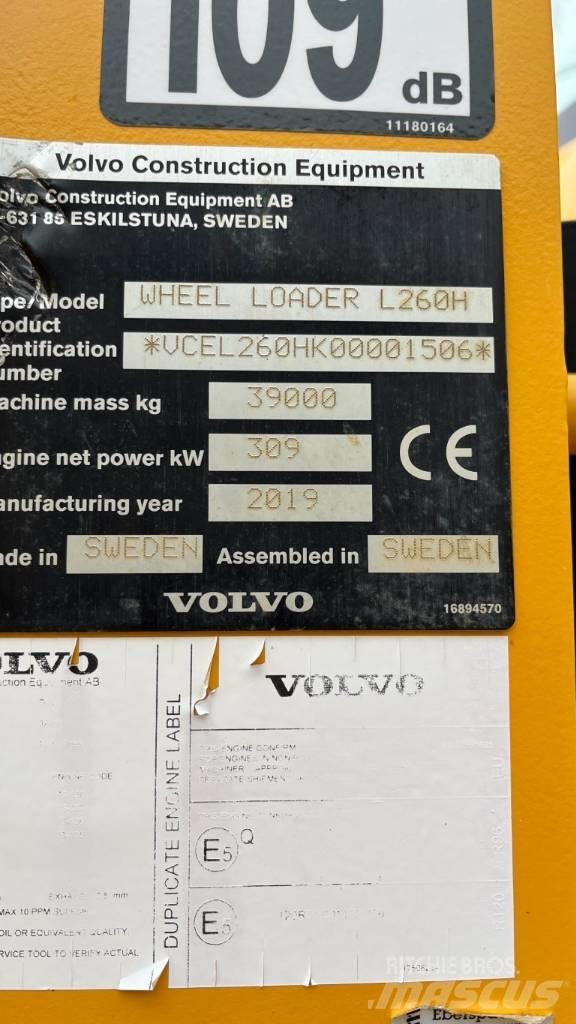 Volvo L260H Carregadeiras de rodas