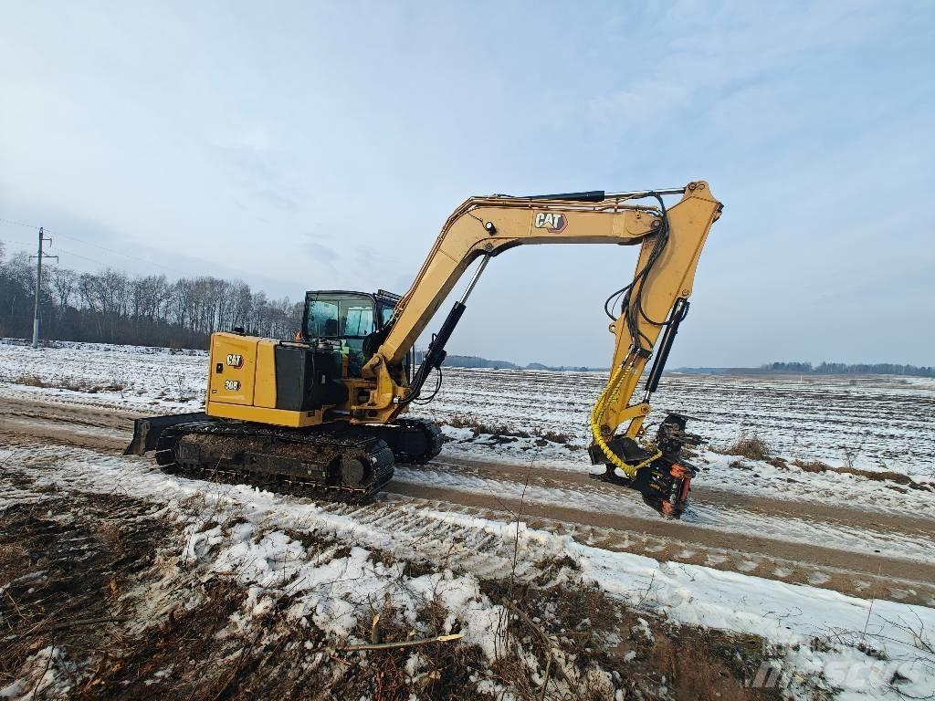 CAT 308  CR Escavadoras Midi 7t - 12t