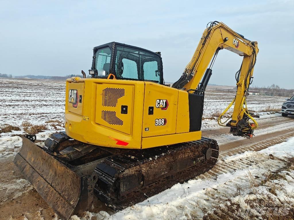 CAT 308  CR Escavadoras Midi 7t - 12t