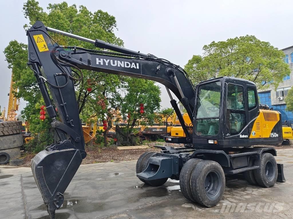 Hyundai Robex 150 W Escavadeiras de esteiras