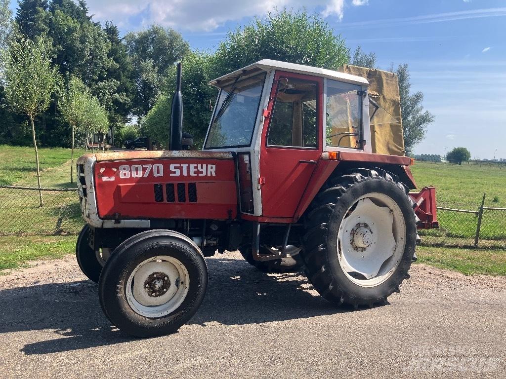 Steyr 8070 Tratores Agrícolas usados