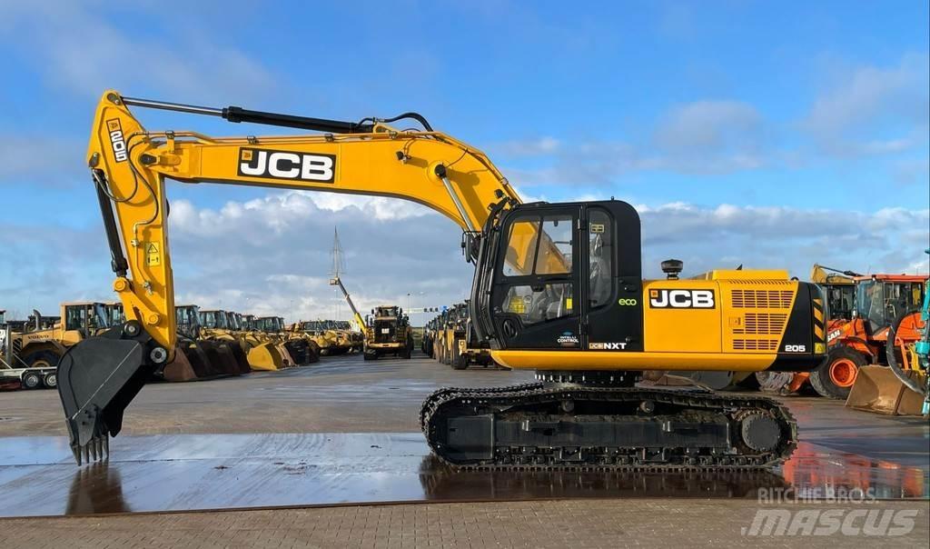 JCB 205 Escavadeiras de esteiras