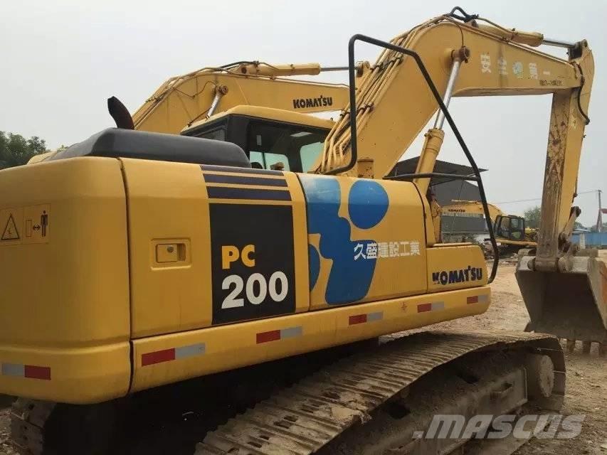 Komatsu pc200-7 Escavadeiras de esteiras