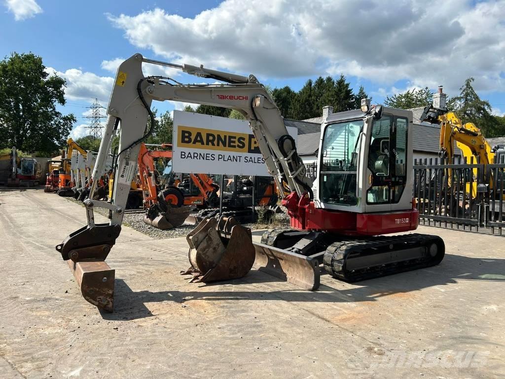 Takeuchi TB 153 FR Escavadoras Midi 7t - 12t