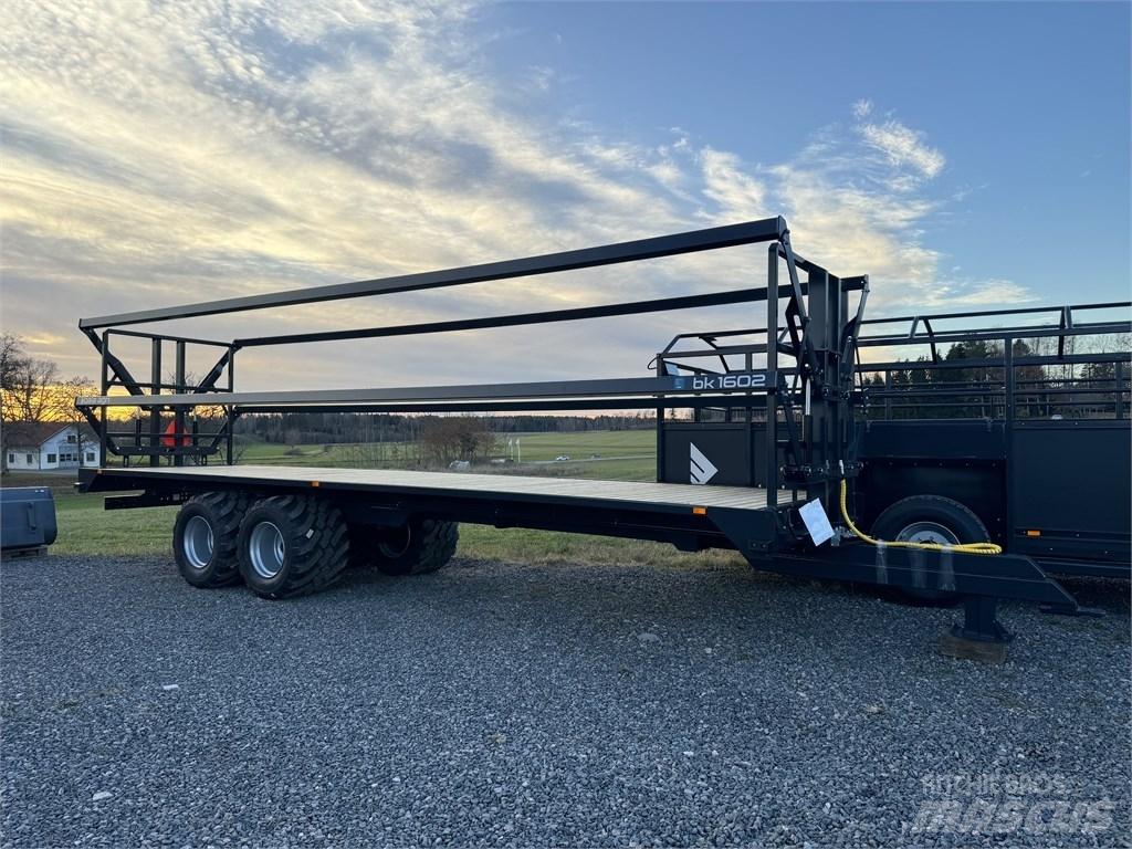 Bala Agri BK1602 Reboque de fardos