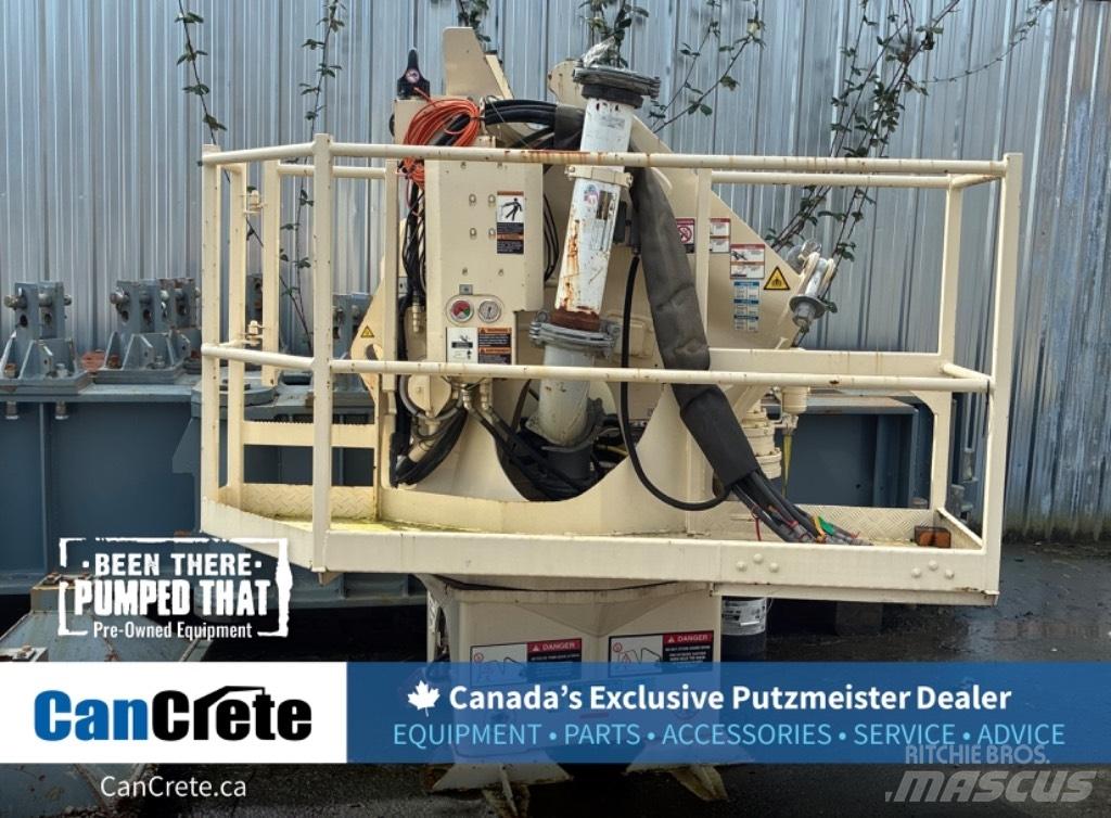 Putzmeister pedestal Bombas de betonagem