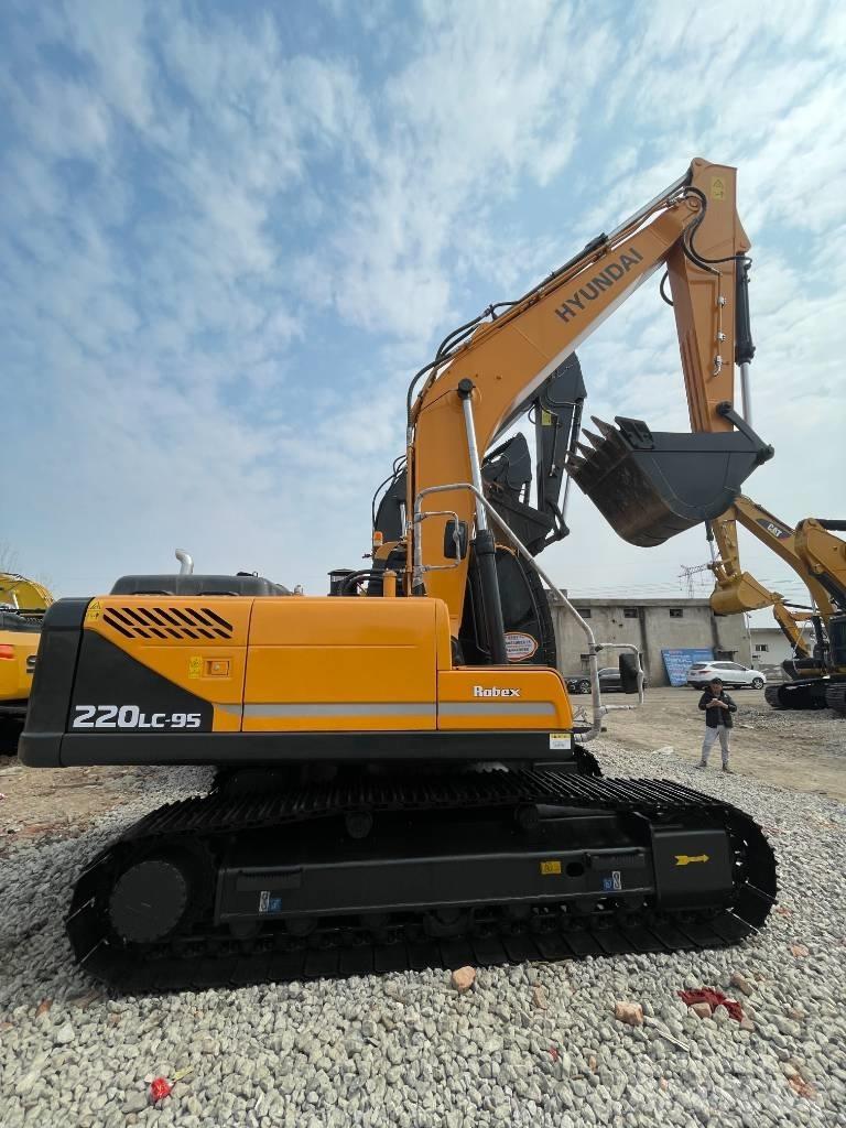 Hyundai 220 Escavadeiras de esteiras
