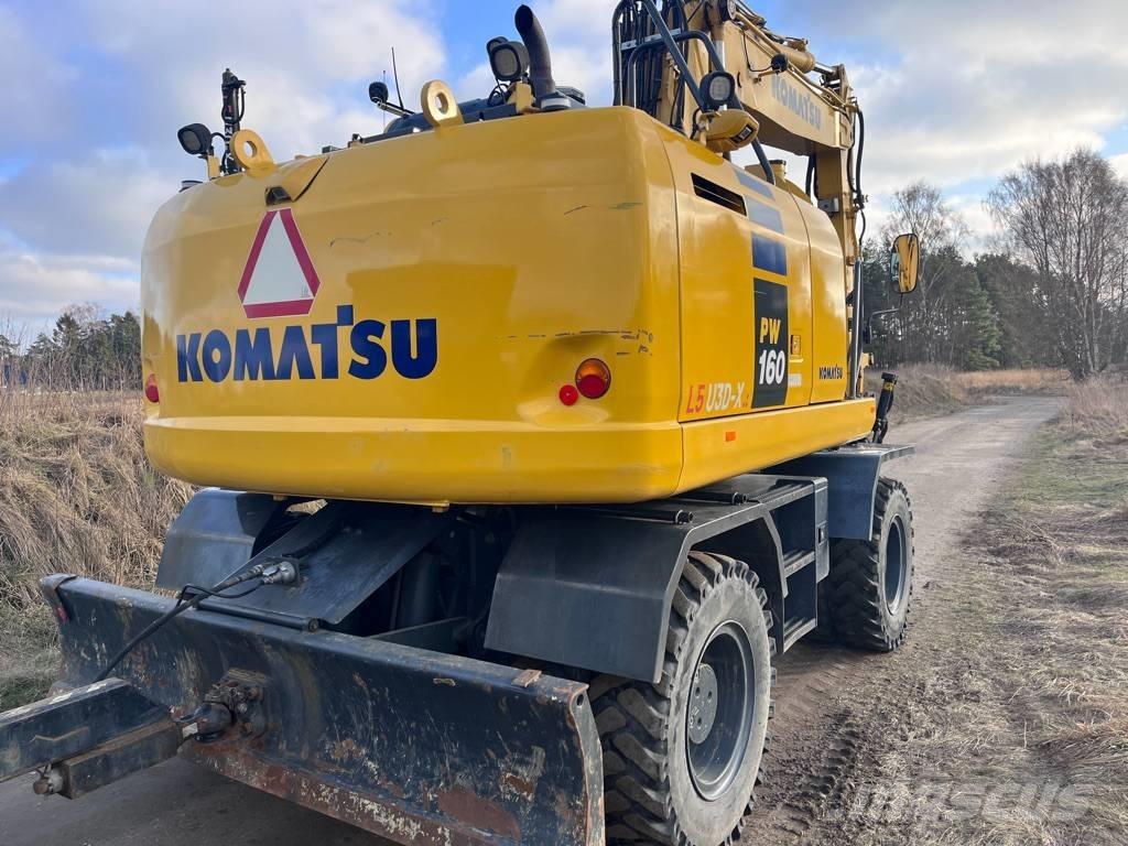 Komatsu PW 160 Escavadoras de rodas
