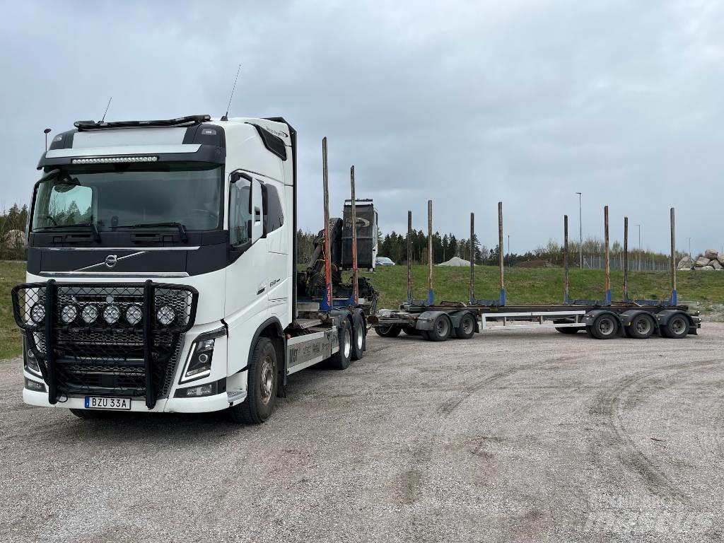Volvo FH16 650hk Caminhões de transporte de troncos
