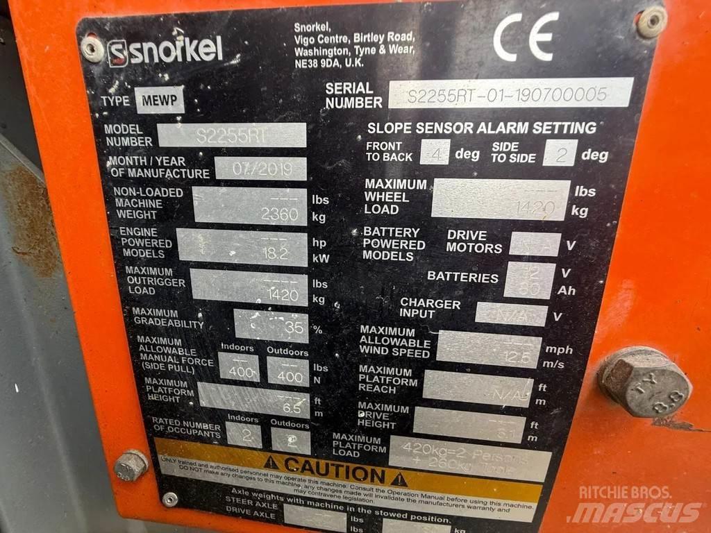 Snorkel S2255RT Elevadores de tesoura