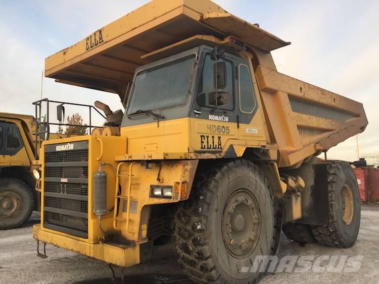Komatsu HD 605-5 Camiőes basculantes rígidos