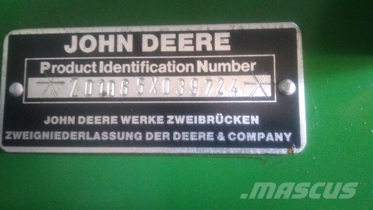 John Deere 1065 Ceifeiras debulhadoras
