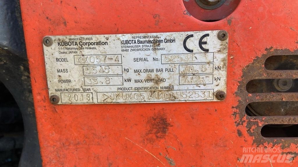 Kubota KX 057-4 Miniescavadeiras