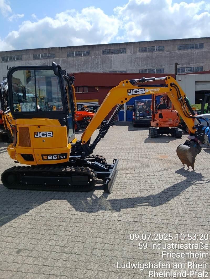 JCB 26C-1 Miniescavadeiras