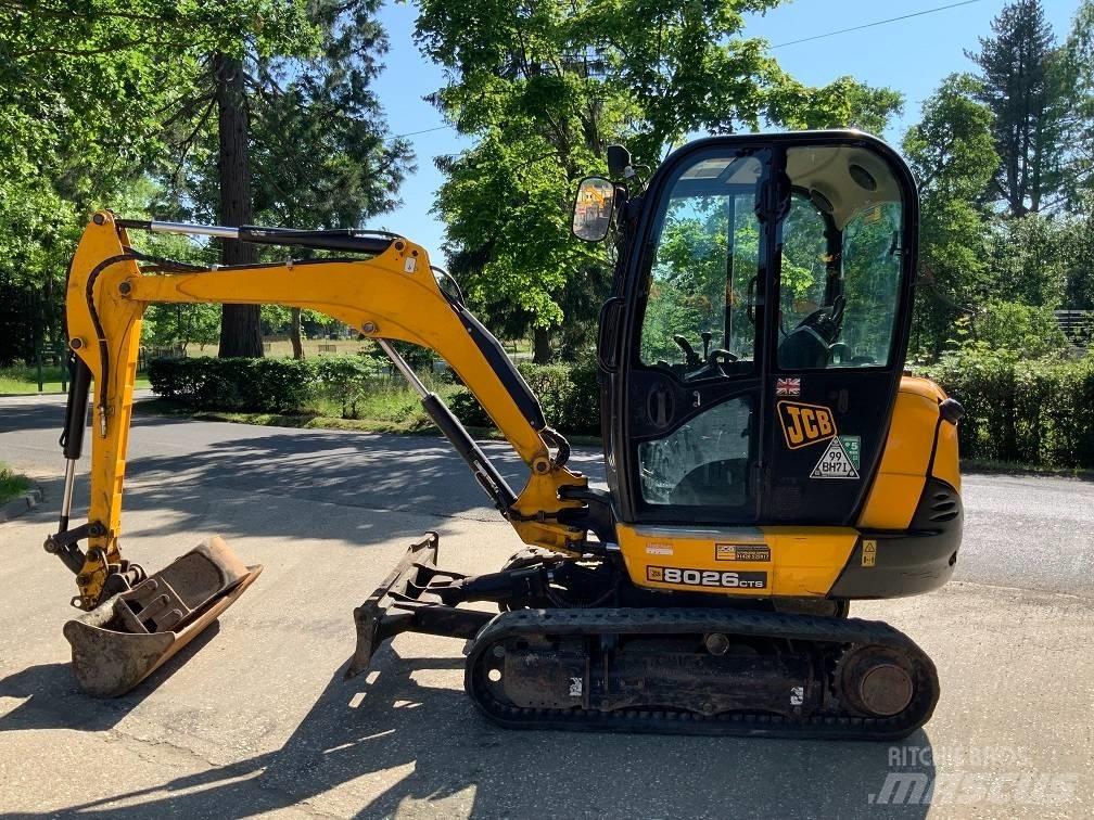 JCB 8026 CTS Miniescavadeiras