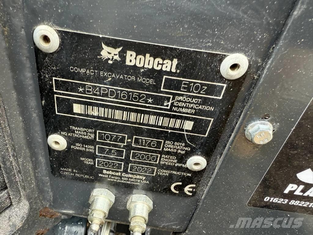 Bobcat E 10z Miniescavadeiras