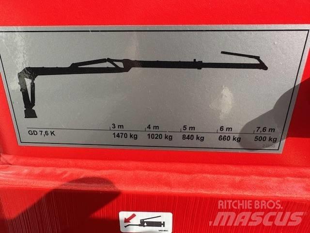 Krpan GD 7,6 K Gruas para troncos
