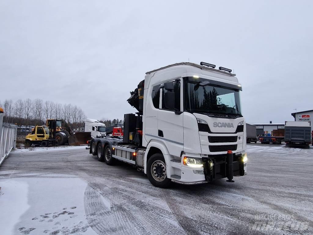 Scania R540 8x2 Camiões Ampliroll