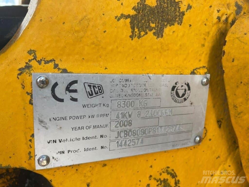 JCB 8080 Escavadeiras de esteiras
