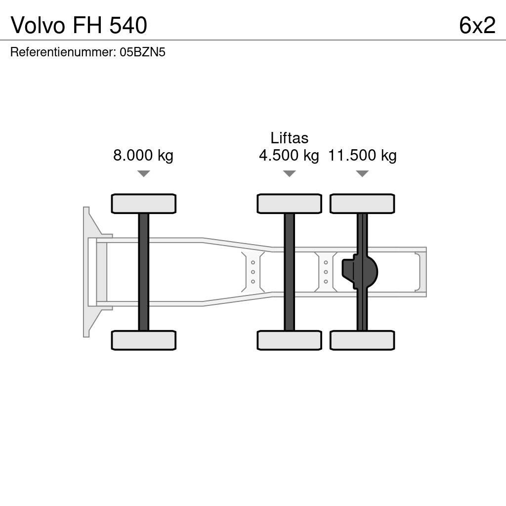 Volvo FH 540 Cavalos Mecânicos