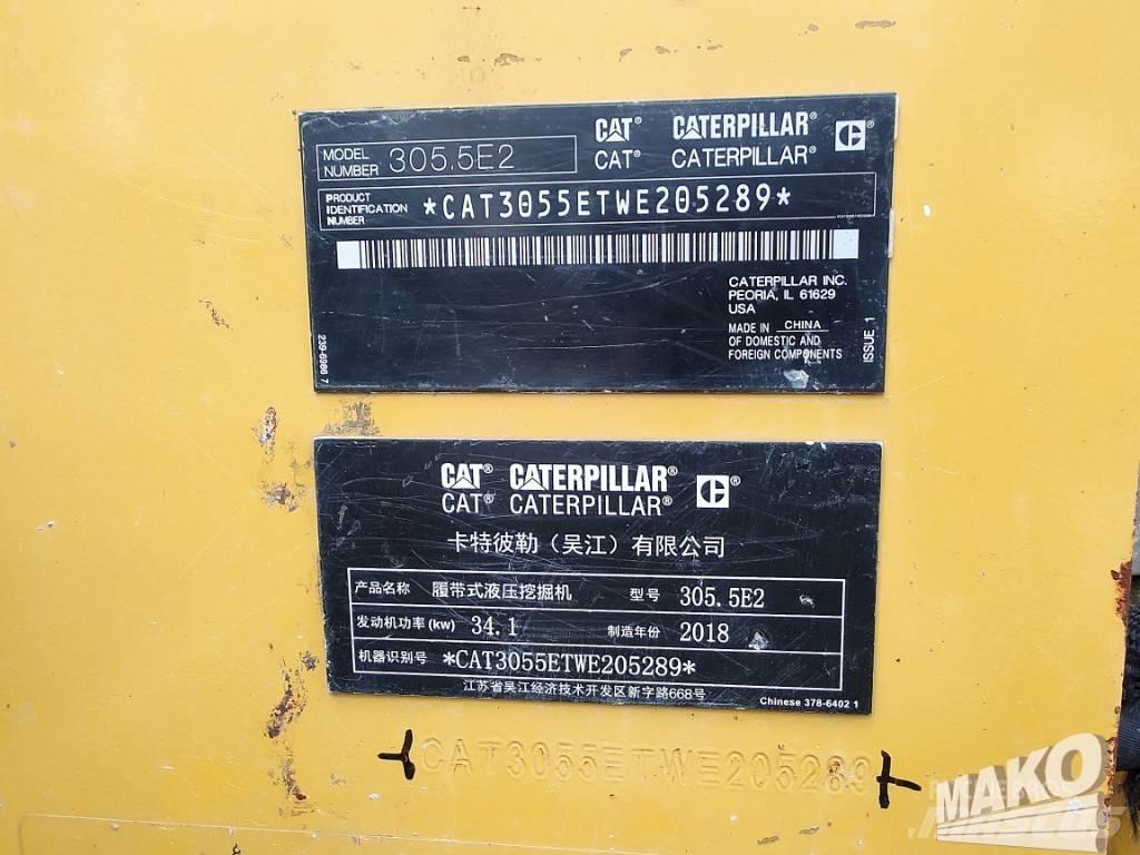 CAT 305.5 Escavadeiras de esteiras