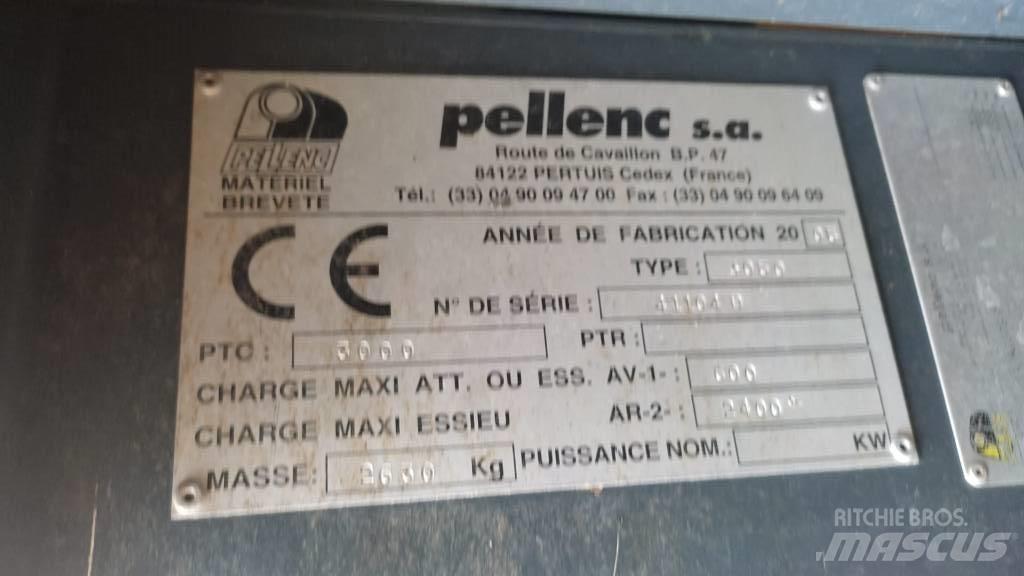 Pellenc 3050 Máquinas de vindima