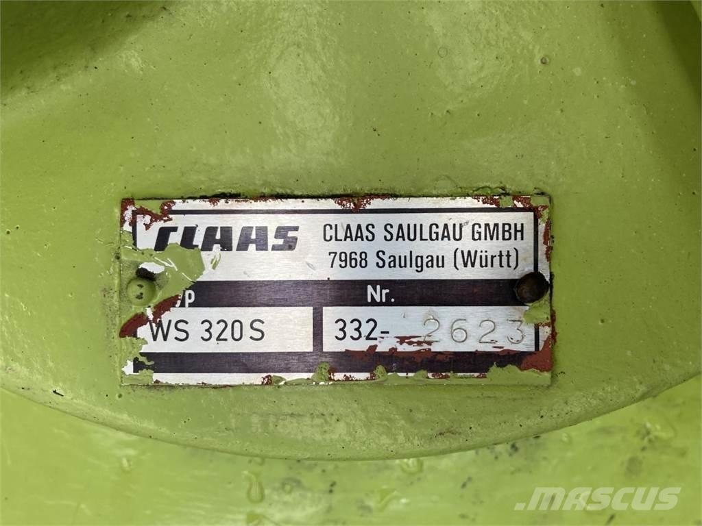 CLAAS WS 320 S Gadanheiras-fileiras